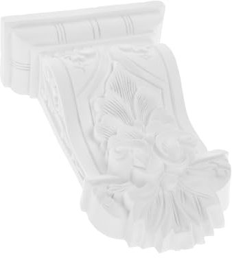 MAGICLULU Konsolendekoration Römische Säule Handgeschnitzte Pu-Material Ecke Applikation Dekoration Garten Hochzeit Schlafzimmer Büro Einfach Installieren