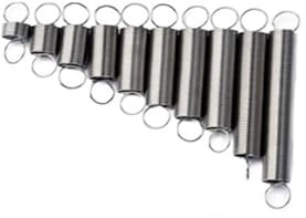 10 Stück 0,5 mm Edelstahl-Zugfeder, Zugfeder, Außendurchmesser 3/4/5/6 mm, Länge 10–50 mm(35mm,0.5x4mm)