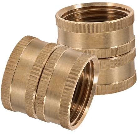 BESPORTBLE Wasserschlauch-Adapter- 2 Stück Messing-gartenschlauch-anschlussstücke Reparaturadapter Gartenschlauch-drehadapter-anschlussstück Für Einfachen