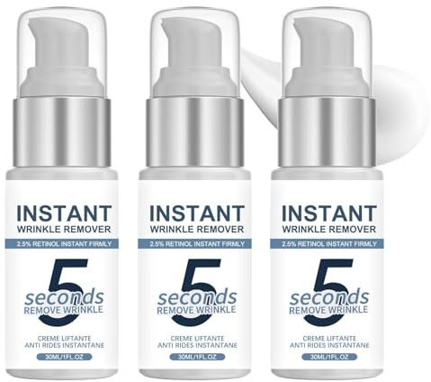 5 Sekunden Lifting Firming Anti-Aging, Faltencreme mit Soforteffekt, Antifaltencreme AntiTränensäcke, Feuchtigkeitspflege für das Gesicht, Instant Face Tightener Cream, Sofort Lifting-Augencreme (3)