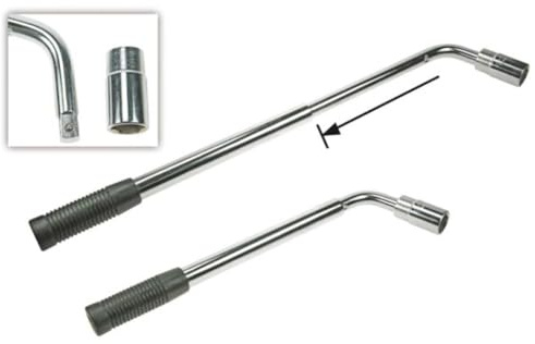 PEREL - HWR1 Ausziehbarer Radmutternschlüssel 143058