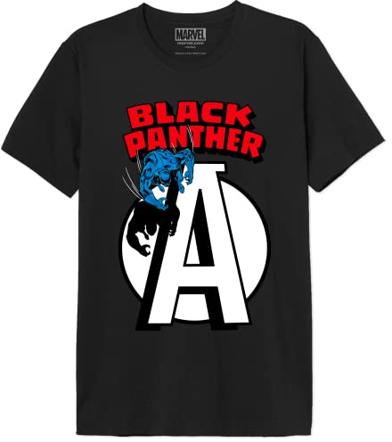 Marvel Herren Meblpacts001 T-Shirt (1er Pack)