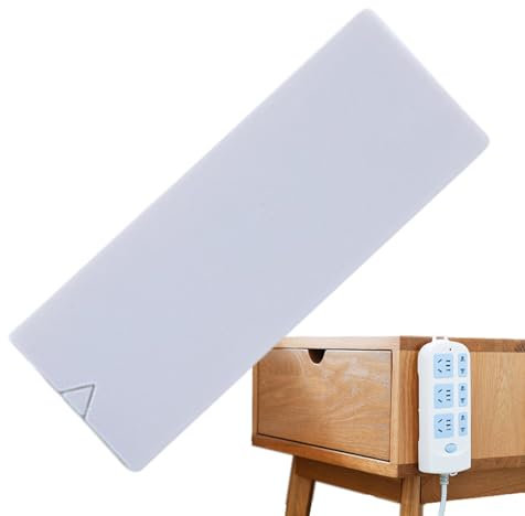 Support de protection contre les surtensions enfichable, organiseur de prises sous le bureau, organiseur de câbles d'alimentation fortement adhésif, organisateur de prise de courant, polyvalent pour