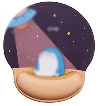 Mouse Pad Tapis De Souris avec Repose-Poignet Tapis De Souris Tapis De Souris Confortable pour Base Antidérapante Convient pour Le Bureau Et La Maison Cadeau Gamer