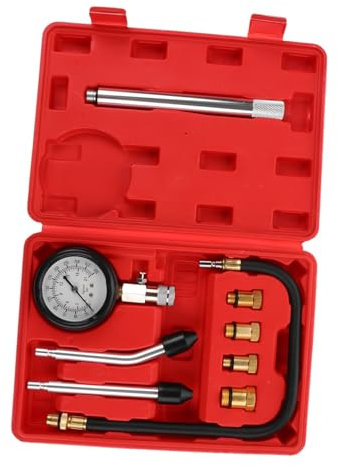 DRESSOOS 1 Satz Druckmesser Kompressionstester Kit Für Autos Und Motorräder Kompressionstester Kompressionsmesser Für Kleine Motoren Werkzeuge Für Kleine Motoren Zylinderdruckmesser