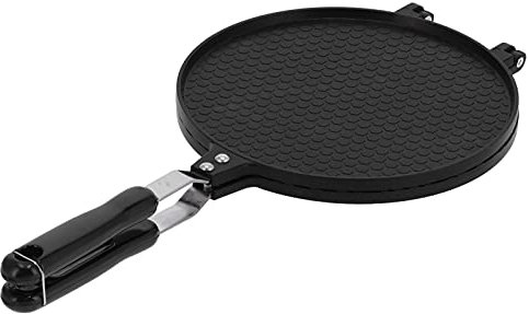 Waffle Maker, Egg Roll Baking Pan Crispy Omelet Machine Ice Cream Waffles Cone Bowl for Kitchen Use Breakfast Lunch or Snack