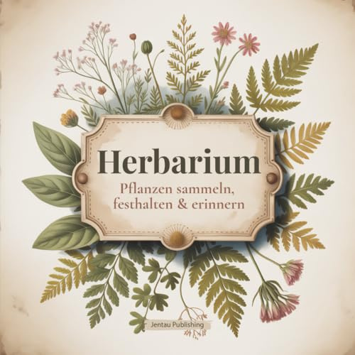 Herbarium - Pflanzen sammeln, festhalten & erinnern | Mit viel Platz für getrocknete Blätter, Blüten, Zeichnungen & persönliche Naturbeobachtungen