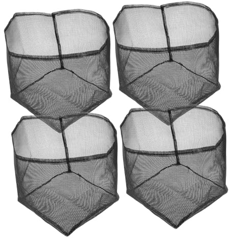 Toyvian 4pièces Lotus Pots for Aquatic Plants Reusable Net Bags for Water Lilies Planters Fabric Mesh Containers Water Gardens
