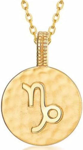 Silverhalsband,Stjärntecken S Halsband Damer Romerska Symboler Gyllene Runt Hänge Choker Constellation Symbol Smycken För Flickor Födelsedagspresent