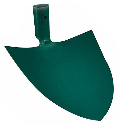 LEBORGNE - Pelle Forgée Entreprise - Tête Acier Très Résistant - Pour Terrassement, Bâtiment, Jardin - Ø 27 cm - Sans Manche - Idéale Manipulation Terre, Gravier, Sable