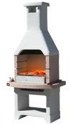 Sunday M256728-Barbecue Lavoro Oasi Crystal per Carbone, Legna