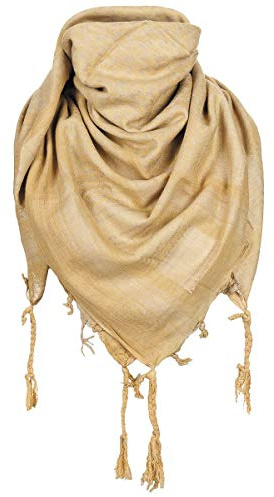 MFH PLO Shemagh Fringe Scarf, Coyote Tan, XXL