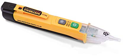 Martindale Electric NC4 Dual Sensitivity Voltage Tester, Volt Stick with Torch, Circuit Tester