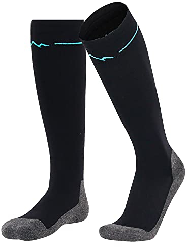 gipfelsport Kompressionssocken Schwarz (1x Paar) 39-41