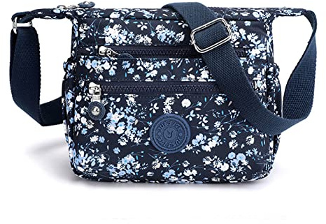 Simcat Schulterhandtaschen für Damen - Crossbody-Tasche aus Nylon mit mehreren Taschen, Kuriertasche für Damen, große Kapazität, für Frauen, Ehefrau, Mutter