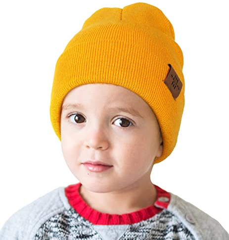 Wmcaps Mütze Kinder Jungen, Wintermützen für Mädchen Kleinkind Baby | Weiche & Warme Doppellage, Bequeme Passform, in Vielen Farben, für Outdoor-Aktivitäten