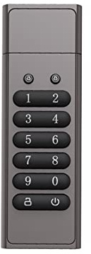 ohfruit Encrypted USB Drive, Flash Drive Password Protected, Secure Flash Drive Intelligent Reset Automatic Locking AES - 256-Bit, USB Flash Disk 3.0 for Personal Protection, 8/32GB/64GB/128GB/256GB