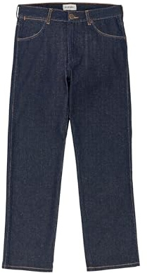 Wrangler Jeans för män, avslappnad rak passform, raka ben, Försiktig natt, 32W x 30L