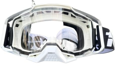 XUEZHEN Motocross Brille，Cross Brille Outdoor-Motorradbrille Radfahren Off-Road-Ski Sport Dirt Bike Racing Brille for Motocross-Brille(IOOXA9)