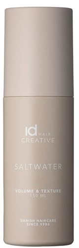 IdHAIR Creative Saltwater Spray – Veganes Texturspray für Beach Waves, für alle Haartypen, SLS/SLES- & glutenfrei, Curly-Girl-geeignet, 150 ml
