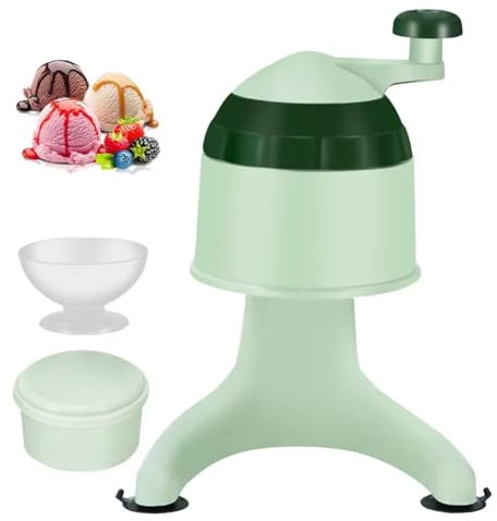 Yominerr Raspador de Hielo Manual, Antideslizante, para Granizados de Verano, Ideal para Uso Doméstico, para Niños, Adultos y Picnics.