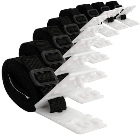 COSMEVIVI Pool Cover Reel Strap for Ground Solar Blankets Tightening Attachment Kit Easy to Install Firm and Sturdy Swimming Pool Solar Blanket Roller Accessory