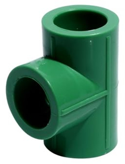 Raccordo for tubo dell'acqua in PPR da 2 pezzi, giunto for di alimentazione in plastica, 20/25/32 mm, 1/2'', 3/4'', 1'', raccordo for dritto/a gomito/a T(Tee,25mm)