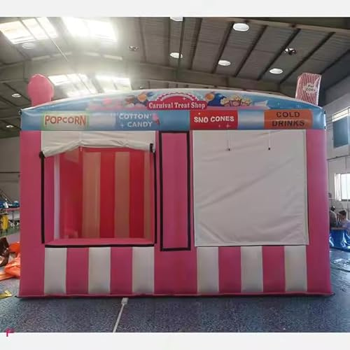 Tenda gonfiabile della cabina dell'alimento per i banchi di concessione, negozi dell'ossequio di carnevale, installazione facile con il ventilatore