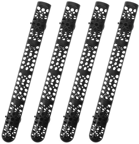 MOTHNUR 4pcs Detachable Plastic Aquarium Heater Protective Cover Case Sleeve for Submersible Fish Tank Heater Guard Protector