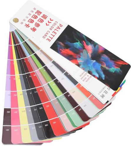 Artibetter Paint Mixing Guide Chart 385-color Palette Reference Cards for Artists and Designers, Colour Combination Paint Sample Chart for Art and Craft Projects
