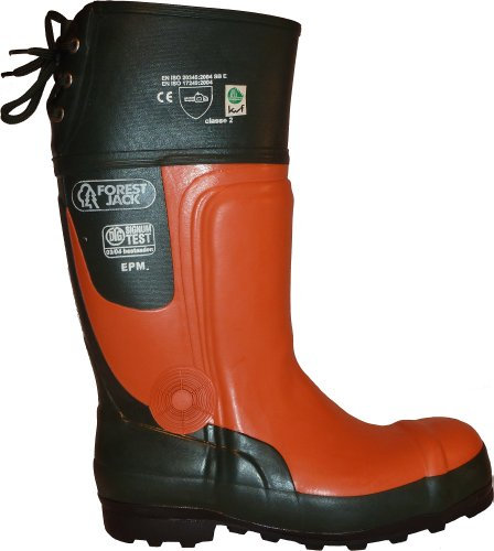 Forst-Stiefel FOREST JACK - EN345 SB E - Schnittschutzklasse 2 - 8-2100 - Größe: 40