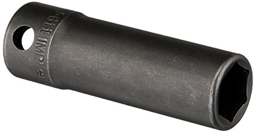 Williams JHW12M-611 SUPERTORQUE 3/8-Inch Drive Deep Impact 6 Point Socket, 11mm Size, Black Industrial Finish, Designed for Maximum Engagement on 6-Point Fasteners