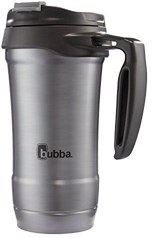 Bubba Hero Vacuum-Insulated Stainless Steel Travel Mug with Handle, 18 oz., Gunmetal