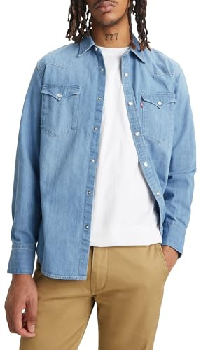 Levi's Barstow Western Standard Chemise Homme, Esta Noche, XXL