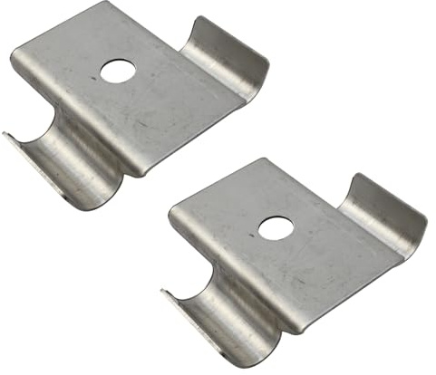 FORLETOR Fermacavo in acciaio inox per freno di stazionamento adatto per BMW Serie 1 F20, F21, Serie 2 F22, F23, Serie 3 F30, F31, Serie 4 F32, F33, F36, 34406854898 (2 pezzi)