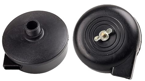 RALIYATX Compressore d'aria, 2 pezzi, silenzioso, efficiente, filtro di ricambio per ridurre il rumore, compressore d'aria per proteggere le apparecchiature con filettatura – 20 mm