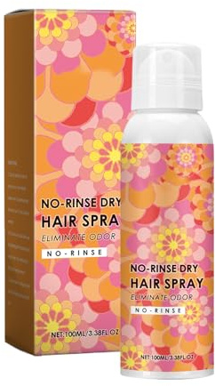 GkgWuxf Champú Para Cabello Seco | Champú Seco Sin Agua 100ml | Aporta Volumen Estilo Instantáneo Sin Aclarado para Playa Gimnasio Oficina