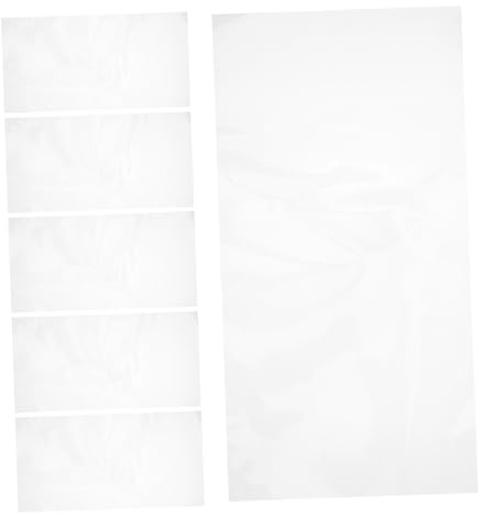 Cubierta Transparente Pet para Rejilla Aire Acondicionado Conductos, 6 | Autoadhesiva, 8x15,5 Pulgadas, Fácil Instalación y Limpieza, para Sistemas Hvac y Pared