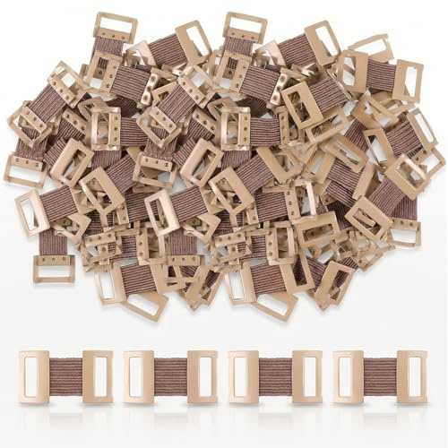 100 Pièces Clips De Bandage Élastique,Bande De Contention,Clips Élastiques En Métal,Clips De Fixation Remplaçables,Boucle en Aluminium Élastique en Caoutchouc pour Différents Types De Bandages.