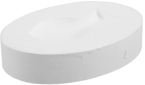 KOMBIUDA Stampo per Ceramica in Gesso per Piccoli Vasi Miniatura e Sculture in Argilla Decorative, Sformatura Rapida, per DIY e Casa