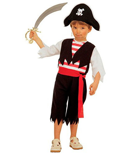 W WIDMANN MILANO Party Fashion - Pfeil und Bogen Set | Mit 100 cm Bogen, Köcher und 3 Pfeilen à 53 cm für Karneval und Halloween