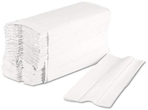 We Can Source It Ltd – 2-Ply White C-Fold Paper Hand Towels – Pack of 2400 (16x150) – Soft, Absorbent & Disposable Towels for Washrooms, Kitchens, Cleaning, Food Prep – Fits Most Dispensers
