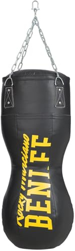 BENLEE Body- und Uppercut- Boxsack aus Kunstleder Riccardo 120cm, Black