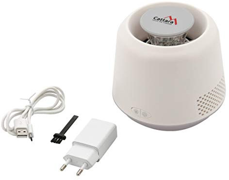 Cattara 13182 - Torcia da tavolo interna USB 5 V + trappola per insetti a infrarossi