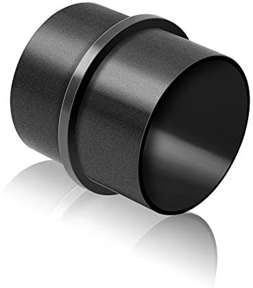 MaxEarn 75mm Luftführungsverbinder, 75mm Verbinder Rundkanal, ABS Standheizung Heizung Rohr, Lüftungsrohr Warmluftschlauch Verbindungsstück, Standheizung Zubehör, Rohrverbinder Heizungsschlauch