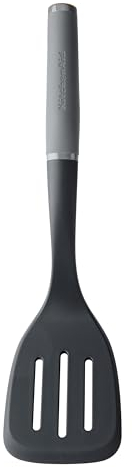 KitchenAid Softgrip-Wender mit Schlitz - Anthrazit