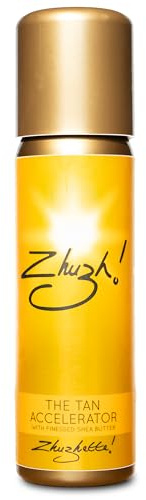 Zhuzh! Zhuzhette! Acelerador de Bronceado 100 ml – Fórmula Compacta y de Rápida Acción para un Bronceado Natural y Duradero – Hidratante y Nutritivo – Perfecto para Viajar y Broncearse en Movimiento