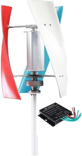 XINRISHENG 48V, Wind Turbine Generator Kit, 8000W AC Permanent Magnet Generator Wind Power Generator Kit for Outdoor Courtyard Use