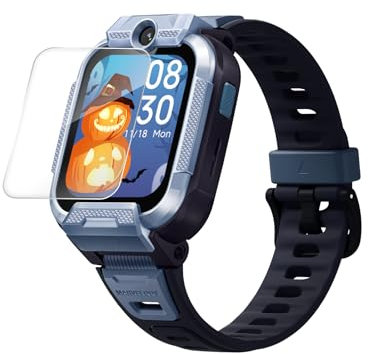 Mibro Z5 smartwatch per bambini con video a 2 vie, chiamate, whitelist, orologio GPS con posizione in tempo reale, impermeabile a 2 ATM, funzione SOS, sveglia