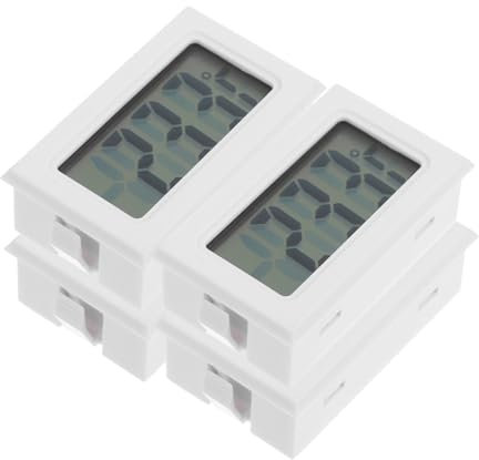 CIYODO Mini Termometro Igrometro Digitale Display Lcd Misuratore Di Umidità Per Serra Rettile Giardino E Uso Sperimentale Design Salvaspazio Sensore Di Precisione